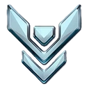 Platinum tier emblem